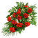 red carnations with babys breath. France